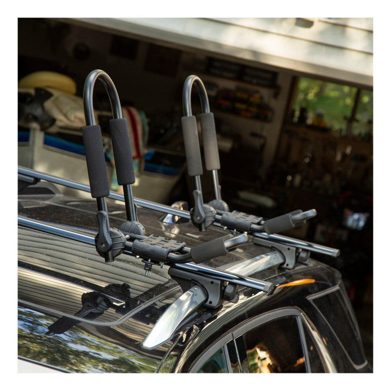 Curt Aluminum Roof Rack Kayak Holders