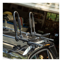 Load image into Gallery viewer, Curt Aluminum Roof Rack Kayak Holders