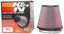 Cargar imagen en el visor de la galería, K&amp;N Universal Clamp-On Air Filter 6in FLG / 7-1/2in B / 5in T / 6-1/2in H