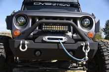 Load image into Gallery viewer, DV8 Offroad 07-18 Jeep Wrangler JK/JL FS-15 Steel Stubby Front Bumper w/ Fog Lights
