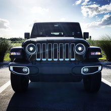 Cargar imagen en el visor de la galería, Oracle Jeep JL/Gladiator JT Oculus Bi-LED Projector Headlights - Amber/White Switchback
