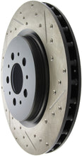 Cargar imagen en el visor de la galería, StopTech Slotted &amp; Drilled Sport Brake Rotor