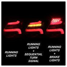 Cargar imagen en el visor de la galería, Spyder 12-14 Ford Focus 5DR LED Tail Lights - Red Clear (ALT-YD-FF12-LED-RC)