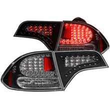 Cargar imagen en el visor de la galería, ANZO 2006-2011 Honda Civic LED Taillights Black