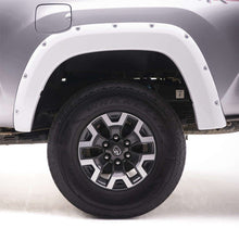 Cargar imagen en el visor de la galería, EGR 16+ Toyota Tacoma w/Mudflap Bolt-On Look Color Match Fender Flares - Set - Super White