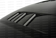 Cargar imagen en el visor de la galería, Seibon 99-00 Honda Civic (EM1/EJ6/7/8/EK9) TS-Style Carbon Fiber Hood