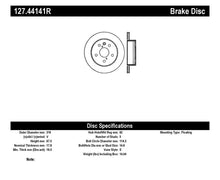 Cargar imagen en el visor de la galería, StopTech Power Slot 06-11 Lexus GS Series / 06-12 IS350 Rear Right Drilled &amp; Slotted Rotor