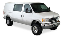 Cargar imagen en el visor de la galería, Bushwacker 92-14 Ford E-250 Super Duty Extend-A-Fender Style Flares 2pc - Black