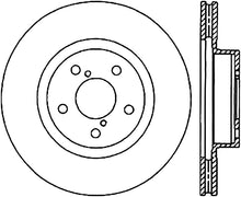 Cargar imagen en el visor de la galería, StopTech 05-10 Subaru Impreza WRX/STi Slotted &amp; Drilled Right Front Rotor