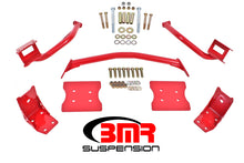 Cargar imagen en el visor de la galería, BMR 79-04 Fox Mustang Torque Box Reinforcement Plate Kit(TBR005R And TBR003R) - Red