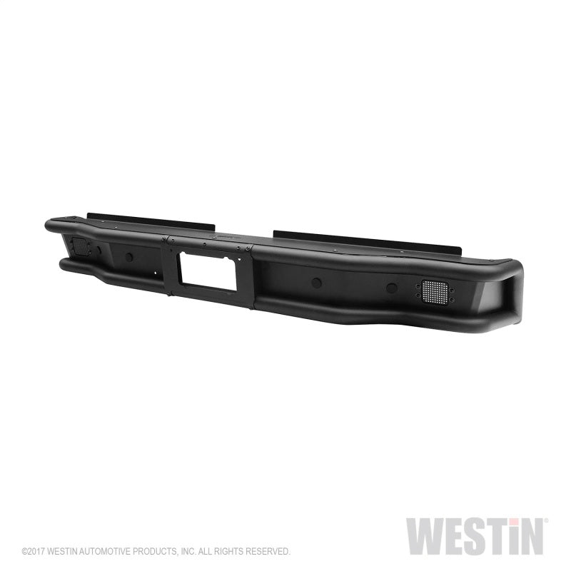 Westin 2014-2018 Toyota Tundra Outlaw Rear Bumper - Textured Black