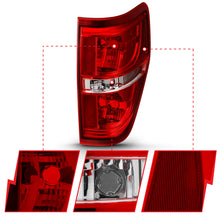 Load image into Gallery viewer, ANZO 2009-2014 Ford F-150 Euro Taillight Red/Clear (W/O Bulb)