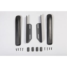 Rugged Ridge Full Door Arm Rests Black 97-06 Jeep Wrangler