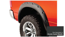 Cargar imagen en el visor de la galería, Bushwacker 16-18 Ram 1500 Fleetside Pocket Style Flares 4pc 67.4/76.3/96.3in Bed - Granite Crystal