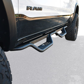 Westin 19-22 Ram 1500 Crew Cab (Excl. 19-22 Ram 1500 Classic) Outlaw Nerf Step Bars - Textured Black