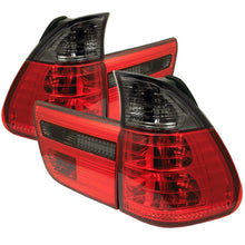 Cargar imagen en el visor de la galería, Spyder BMW E53 X5 00-06 4PCS Euro Style Tail Lights- Red Smoke ALT-YD-BE5300-RS