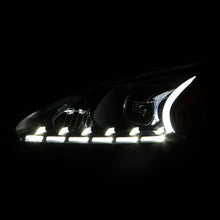 Cargar imagen en el visor de la galería, ANZO 2013-2014 Nissan Altima Projector Headlights w/ Plank Style Design Black