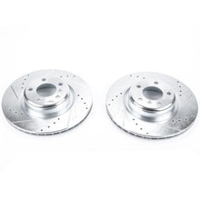Cargar imagen en el visor de la galería, Power Stop 14-16 BMW 228i Rear Evolution Drilled &amp; Slotted Rotors - Pair