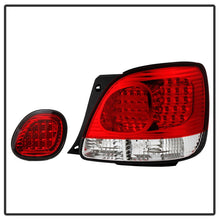 Load image into Gallery viewer, Spyder Lexus GS 300/400 98-05 LED Tail Lights Red Clear ALT-YD-LGS98-LED-RC