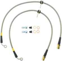 Cargar imagen en el visor de la galería, StopTech 10+ Camaro LS/LT V6 Stainless Steel Rear Brake Lines