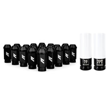 Cargar imagen en el visor de la galería, Mishimoto Aluminum Locking Lug Nuts 1/2 X 20 23pc Set Black