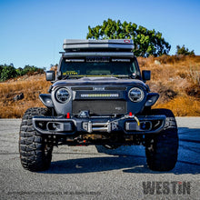 Cargar imagen en el visor de la galería, Westin 2018-2021 Jeep JL Wrangler (2dr/4dr) WJ2 Winch Tray - Black