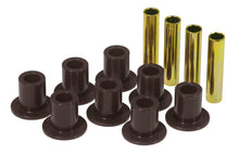 Cargar imagen en el visor de la galería, Prothane 87-96 Jeep Front Spring &amp; Shackle Bushings - Black