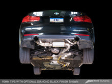 Cargar imagen en el visor de la galería, AWE Tuning BMW F3X 335i/435i Touring Edition Axle-Back Exhaust - Diamond Black Tips (90mm)