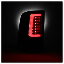 Cargar imagen en el visor de la galería, Spyder 07-13 GMC Sierra 1500 V2 Light Bar LED Tail Lights - Black (ALT-YD-GS07V2-LBLED-BK)