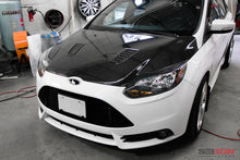 Load image into Gallery viewer, Seibon 12-13 Ford Focus RS-Style Carbon Fiber Hood