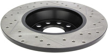 Cargar imagen en el visor de la galería, StopTech Slotted &amp; Drilled Sport Brake Rotor