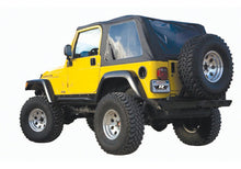 Cargar imagen en el visor de la galería, Rampage 1997-2006 Jeep Wrangler(TJ) Excludes LJ Unlimited Frameless Soft Top Kit - Black Diamond