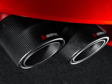 Cargar imagen en el visor de la galería, Akrapovic 11-17 BMW M5 (F10) Tail Pipe Set (Carbon)