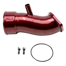 Cargar imagen en el visor de la galería, Wehrli 2020+ Chevrolet 6.6L L5P Duramax 3.5in Intake Horn w/PCV Port - WCFab Red