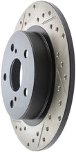 Cargar imagen en el visor de la galería, StopTech SportStop 10-13 Scion tC Slotted &amp; Drilled Right Rear Rotor