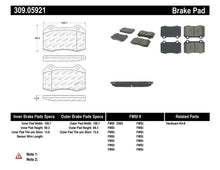 Load image into Gallery viewer, StopTech Performance 00-06 Jaguar S Typre R / XJ R / XJR-S / XJ Sport Rear Brake Pads