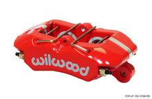 Cargar imagen en el visor de la galería, Wilwood Caliper-Dynapro Low-Profile 5.25in Mount - Red 1.12in Pistons .81in Disc