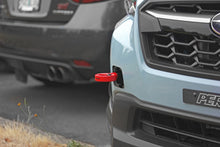 Load image into Gallery viewer, PERRIN 22-26 Subaru WRX / 18-23 Crosstrek / 20-25 OBXT / 17-23 Impreza Tow Hook Kit (Front) - Red
