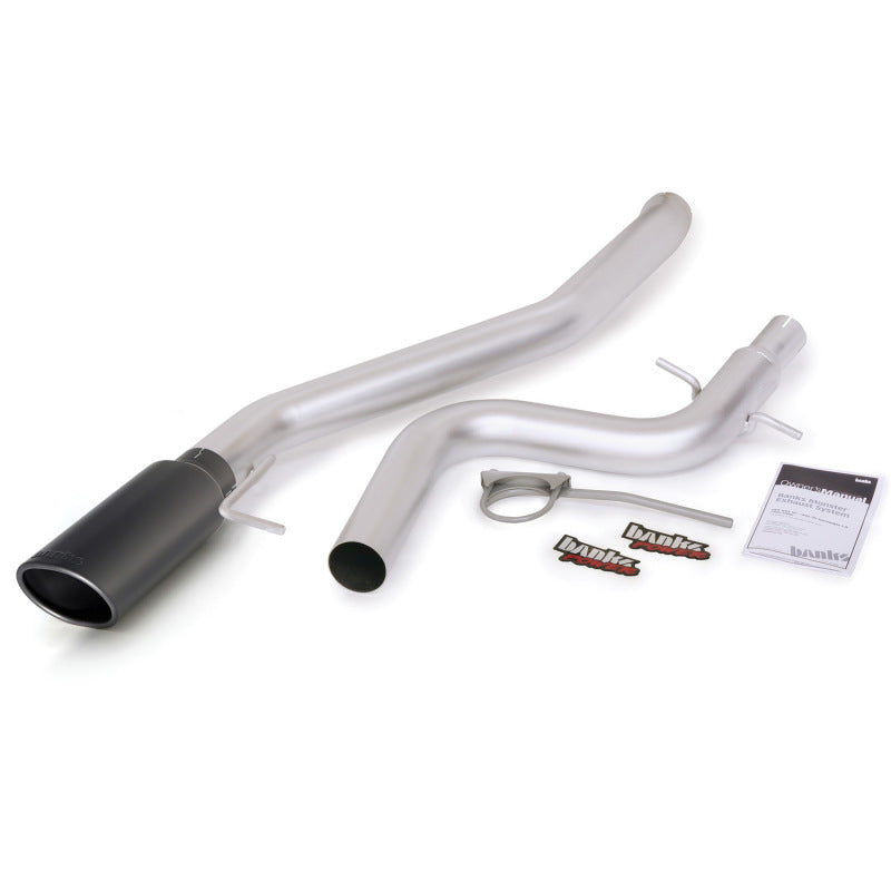 Banks Power 09-10 VW Jetta 2.0L TDI Monster Exhaust System - SS Single Exhaust w/ Black Tip