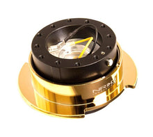 Cargar imagen en el visor de la galería, NRG Quick Release Kit Gen 2.5 - Black Body / Chrome Gold Ring