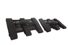 Cargar imagen en el visor de la galería, Rugged Ridge Steel Grab Handles F/R Kit Black 07-18 Jeep Wrangler JK/JKU