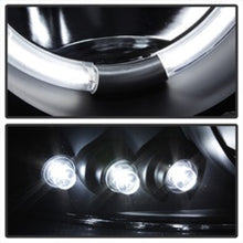 Cargar imagen en el visor de la galería, Spyder GMC Sierra 1500/2500 99-06 Projector Headlights CCFL Halo LED Blk Smke PRO-YD-CDE00-CCFL-BSM