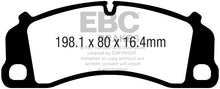 Cargar imagen en el visor de la galería, EBC 2016+ Porsche 911 (991/992) Carrera S 3.0TT (Cast Iron Rotor Only) Redstuff Front Brake Pads
