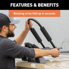 Load image into Gallery viewer, Curt Aluminum Roof Rack Kayak Holders