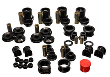 Cargar imagen en el visor de la galería, Energy Suspension 90-96 Nissan 300ZX Black Hyper-Flex Master Bushing Set (Sway bar end link bushings