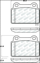 Cargar imagen en el visor de la galería, StopTech 08-15 Mitsubishi Evo X Street Performance Rear Brake Pads