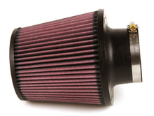 Cargar imagen en el visor de la galería, K&amp;N Universal Rubber Filter - Round Tapered 6in Base OD x 3in Flange ID x 6in H