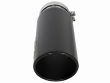 Cargar imagen en el visor de la galería, aFe MACHForce XP Cat-Back SS-304 5in Interooled Exhaust Tip 5in In x 6in Outx16inL Bolt-On Right Blk