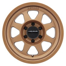 Cargar imagen en el visor de la galería, Method MR701 18x9 +18mm Offset 6x135 87mm CB Method Bronze Wheel