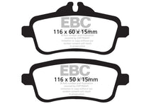 Cargar imagen en el visor de la galería, EBC 13-16 Mercedes-Benz GL350 3.0 TD Greenstuff Rear Brake Pads
